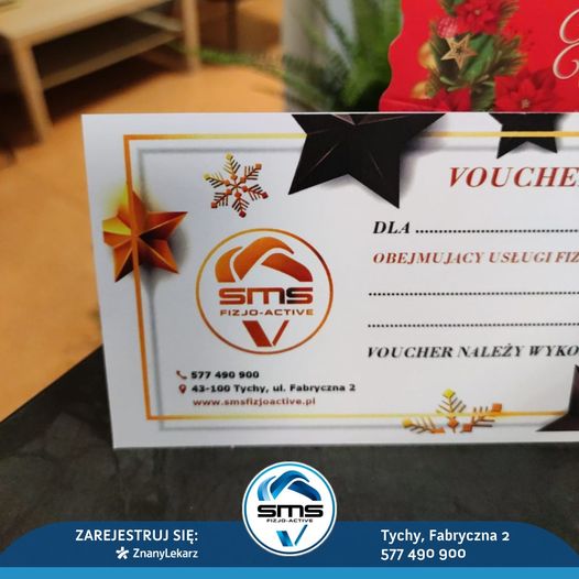 voucher prezentowy fizjoterapia tychy