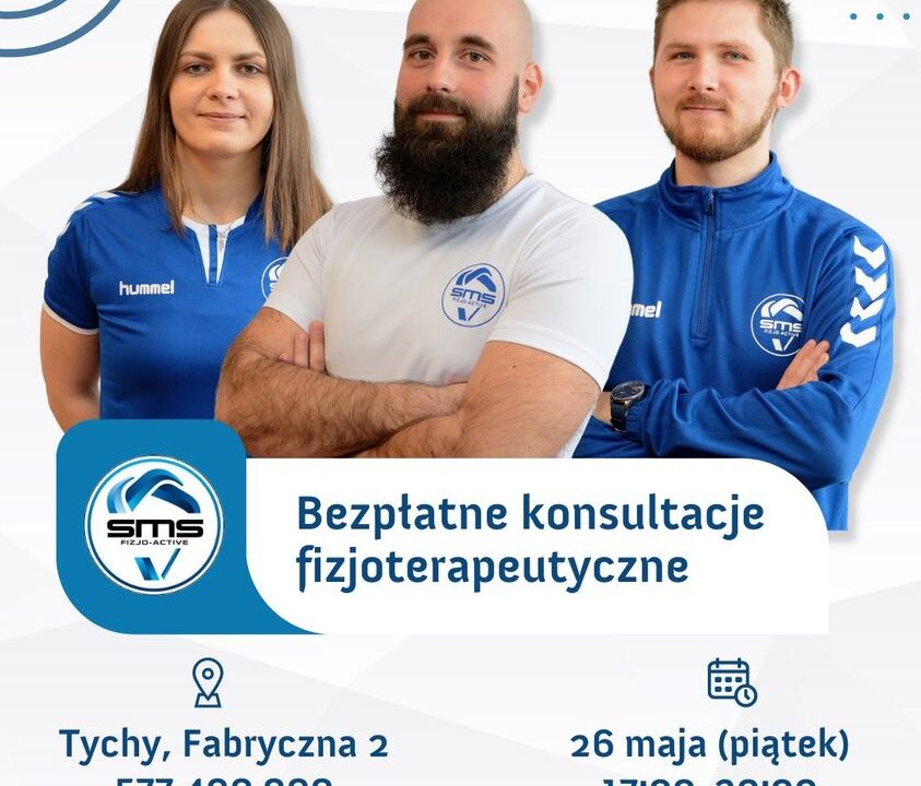 Fizjoterpia Tychy - bezpłatne konsultacje